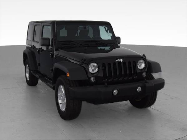 2017 Jeep Wrangler Unlimited Sport SUV 4D suv Black - FINANCE ONLINE... for sale in Chillicothe, OH – photo 16