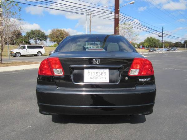 2005 Honda Civic Sdn VP AT - cars & trucks - by dealer - vehicle... for sale in Austin, TX – photo 4