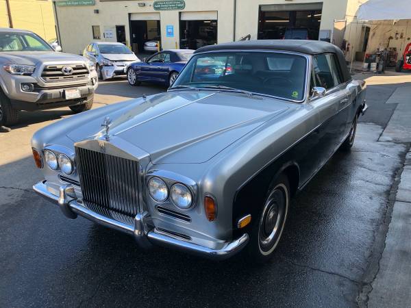 1969 Rolls Royce Silver Shadow Convertible - cars & trucks - by... for sale in Pasadena, CA – photo 3