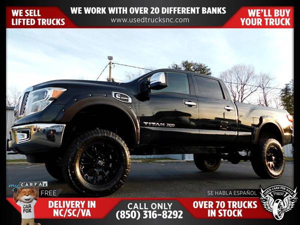 441/mo - 2016 Nissan Titan XD SL 4x4Crew Cab Pickup (Diesel) FOR for sale in KERNERSVILLE, NC – photo 10