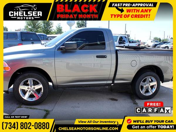 $200/mo - 2012 Ram *1500* *ST* *Standard* *Cab* - Easy Financing! -... for sale in Chelsea, MI – photo 3