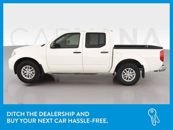 2019 Nissan Frontier Crew Cab SV Pickup 4D 5 ft pickup White for sale in El Paso, TX – photo 4