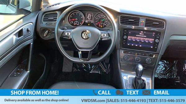 2018 VW Volkswagen Golf SportWagen SE hatchback White - cars & for sale in Johnston, IA – photo 10