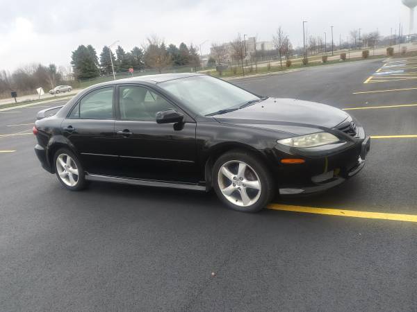 2004 Mazda (6) sport only 55k miles Black - cars & trucks - by owner... for sale in Naperville, IL – photo 22
