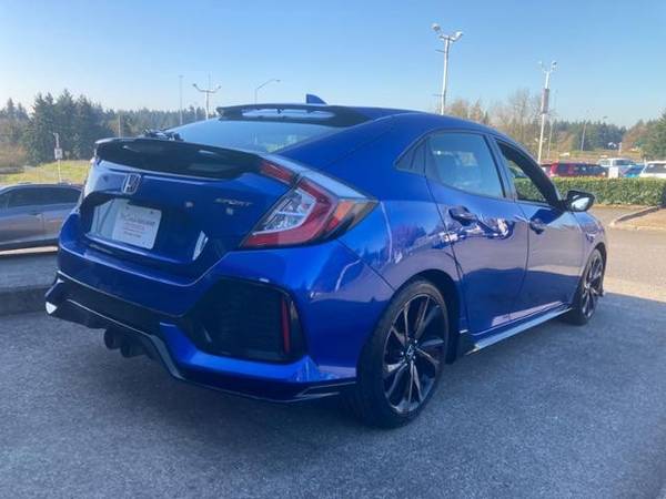 2018 Honda Civic Hatchback Sport Manual Sedan - - by for sale in Vancouver, OR – photo 8