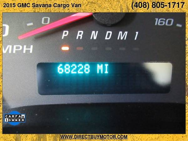 2015 GMC Savana Cargo Van RWD 3500 155 - - by dealer for sale in San Jose, CA – photo 19