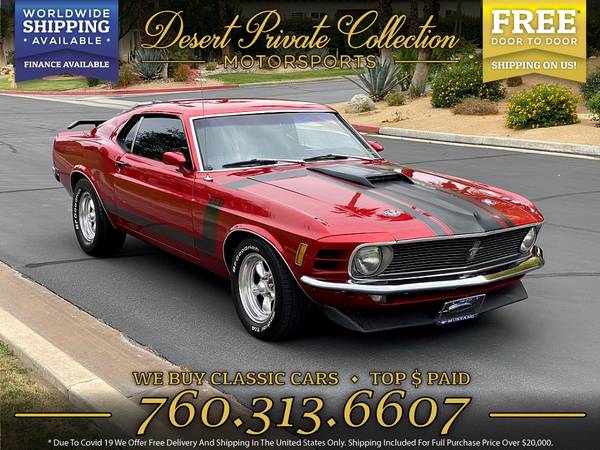 CRAZY DEAL on this 1970 Ford Mustang Fastback 351 , AC , Mach 1 for sale in Palm Desert , CA – photo 3