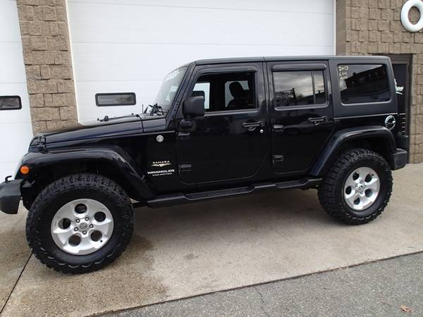 2013 Jeep Wrangler Unlimited, Sahara Edition, SkyJacker lift, - cars... for sale in Chicopee, CT – photo 9
