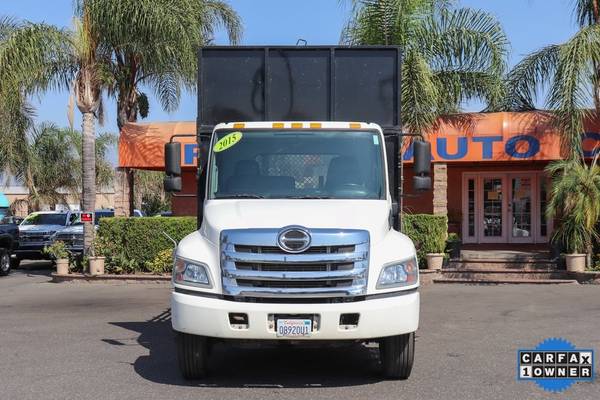 2015 Hino 268 Diesel Utility Work 26 Ft Flat Stake Bed Truck 27217 for sale in Fontana, CA – photo 2