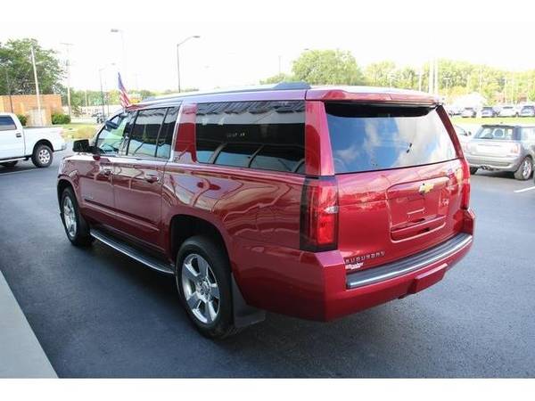 2015 Chevrolet Suburban SUV LTZ - Chevrolet Crystal Red Tintcoat for sale in Green Bay, WI – photo 6
