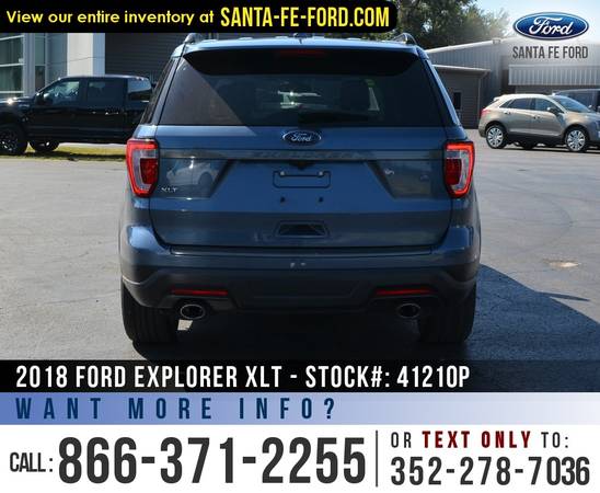 2018 FORD EXPLORER XLT Camera, Leather/Suede Seats, WiFi for sale in Alachua, FL – photo 6