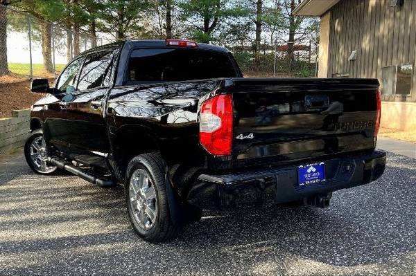 2018 Toyota Tundra CrewMax 1794 Edition Pickup 4D 5 1/2 ft Pickup -... for sale in Finksburg, MD – photo 4