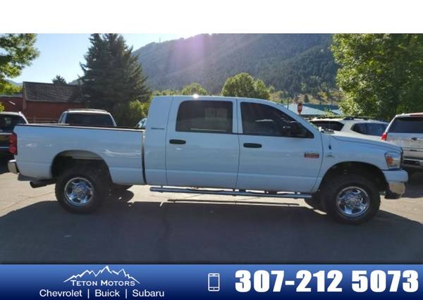 2007 Dodge Ram 2500 White for sale in Jackson, ID – photo 2