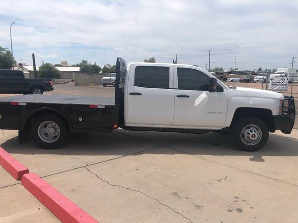 2016 CHEVROLET SILVERADO 3500HD 4WD CREW CAB FLAT BED WORK TRUCK for sale in Mesa, UT – photo 6