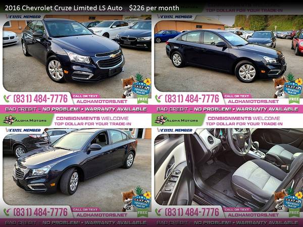 2016 Chevrolet Cruze Limited 1LT Auto FOR ONLY $247/mo! - cars &... for sale in Santa Cruz, CA – photo 18