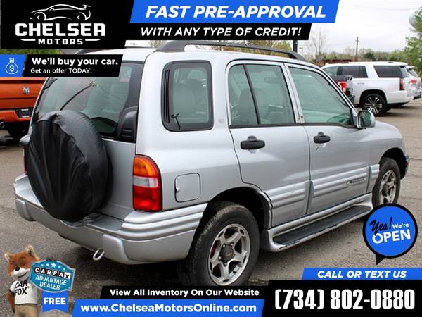 71/mo - 2001 Chevrolet Tracker LT Hard Top! 4WD! 4 WD! 4-WD! - Easy for sale in Chelsea, MI – photo 8