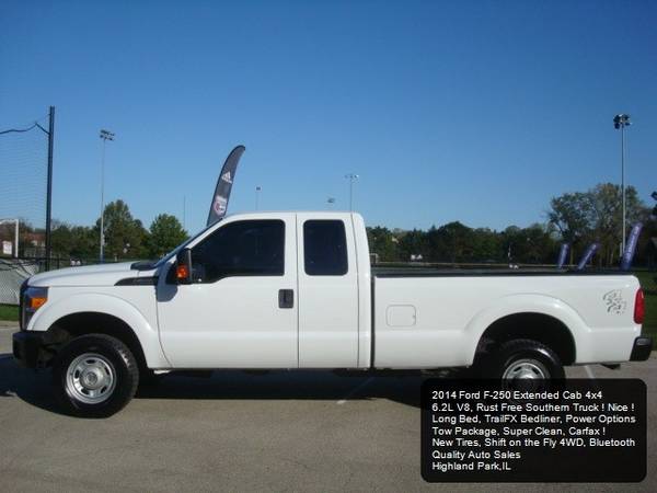 2014 Ford F-250 SuperDuty 4X4 Ext Cab Long Bed 4x4 F250 F350 1 Owner for sale in Highland Park, WI – photo 15