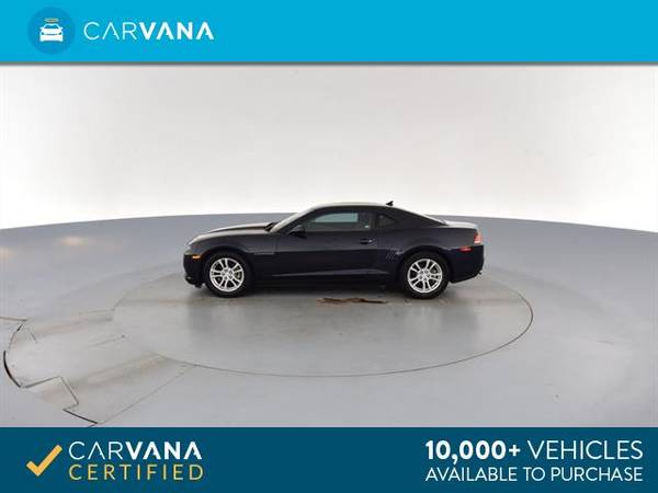 2014 Chevy Chevrolet Camaro LS Coupe 2D coupe Black - FINANCE ONLINE for sale in Covington, OH – photo 7