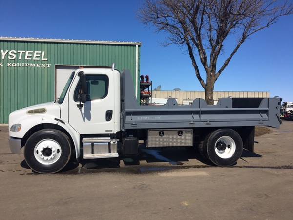 2012 Freightliner M2 106 with 14 Crysteel Contractor Body Package for sale in Lake Crystal, MN – photo 3