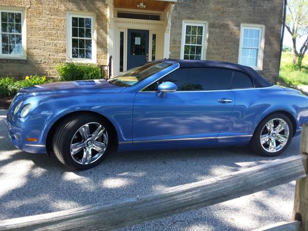 2007 Bentley Continental GT AWD Convertible - cars & trucks - by... for sale in MOLINE, IA – photo 3