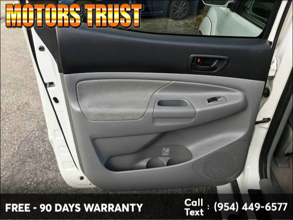2010 Toyota Tacoma 4WD DoubleCab V6 Auto 90 Days Car Warranty for sale in Miami, FL – photo 17