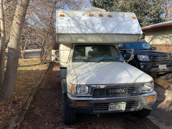 1991 Toyota Odyssey 4x4 Motorhome Camper - V6 - - by for sale in Boulder, CO – photo 11