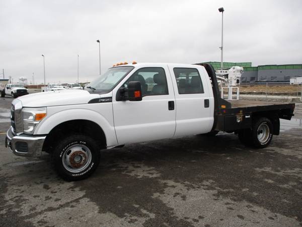 2015 Ford F350 DRW Flatbed XL Crew Cab 4wd - - by for sale in Lawrenceburg, AL – photo 2