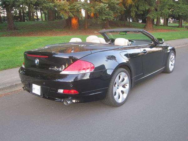 2005 BMW 6 Series 645Ci 2dr Convertible - - by dealer for sale in Portland, OR – photo 4