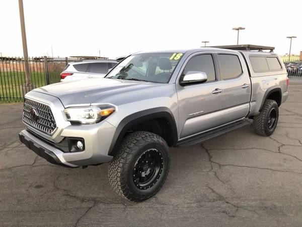 2018 Toyota Tacoma TRD Off Road Double Cab 4WD Silver - cars &... for sale in Glendale, AZ – photo 7