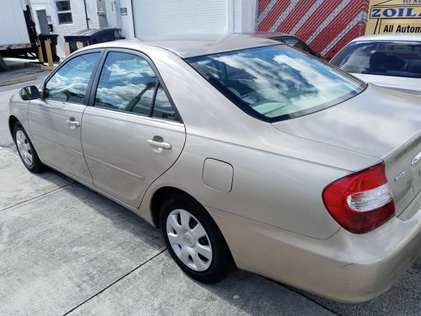 2003 Toyota Camry extra clean Low miles all power leather cold air -... for sale in Hallandale, FL – photo 5