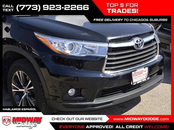 2016 Toyota Highlander XLE V6 V 6 V-6 AWD FOR ONLY 433/mo! - cars & for sale in Chicago, IL – photo 3