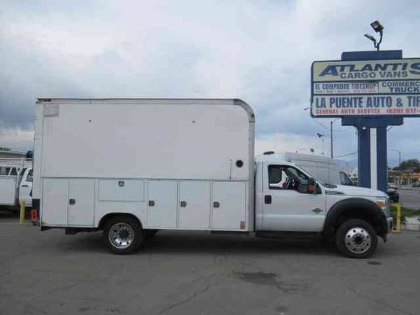 2013 Ford F550 14 PLUMBER BODY 6 7L Diesel - - by for sale in LA PUENTE, CA – photo 2