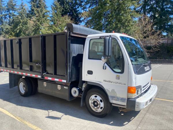2001 Isuzu NPR dump truck - - by dealer - vehicle for sale in Seattle, WA – photo 15