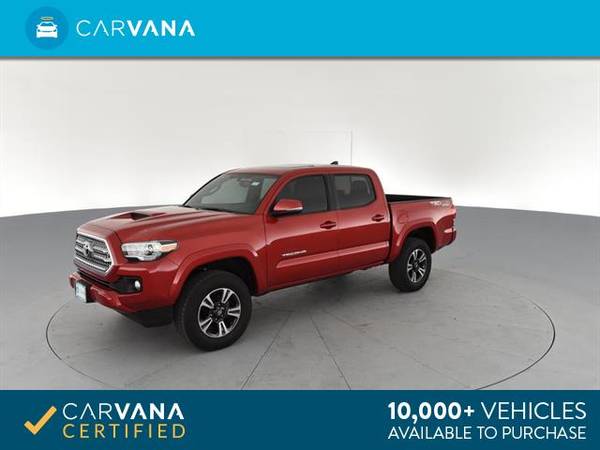 2017 Toyota Tacoma Double Cab TRD Sport Pickup 4D 5 ft pickup Red - for sale in York, PA – photo 6