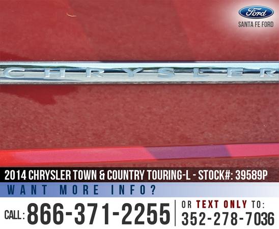 2014 CHRYSLER TOWN & COUNTRY TOURING-L *** Camera, Leather, Minivan ** for sale in Alachua, FL – photo 22