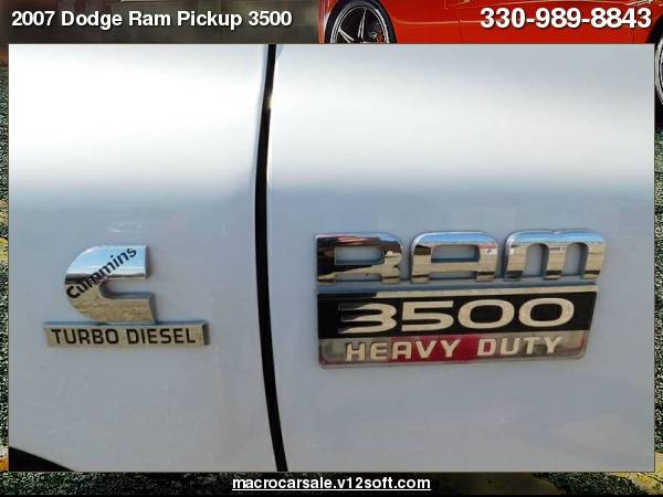 2007 Dodge Ram Pickup 3500 SLT 4x4 4dr Mega Cab 6.3 ft. SB DRW Pickup for sale in Akron, OH – photo 18