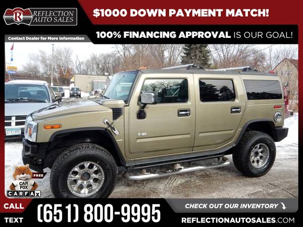 2005 Hummer H2 H 2 H-2 SUV FOR ONLY 267/mo! - - by for sale in Oakdale, MN – photo 8