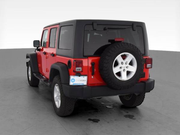 2017 Jeep Wrangler Unlimited Sport SUV 4D suv Red - FINANCE ONLINE -... for sale in Albany, NY – photo 8