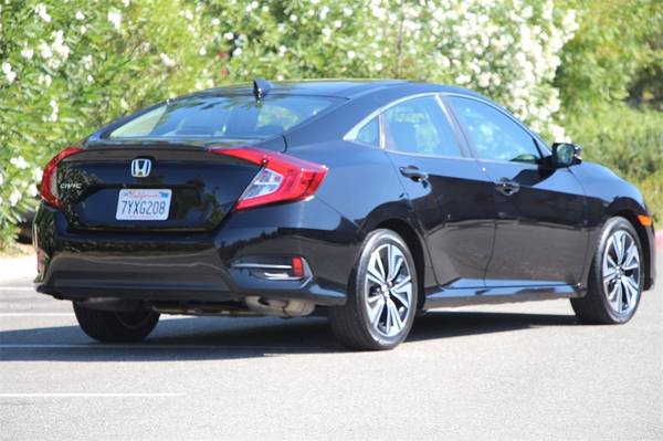 2017 Honda Civic EX-L sedan Crystal Black Pearl for sale in Livermore, CA – photo 4