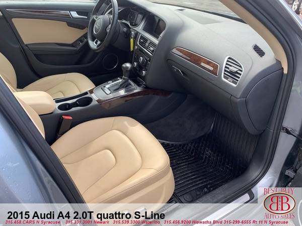 2015 AUDI A4 SLINE (EVERYBODY IS APPROVED) - - by for sale in Waterloo, NY – photo 19