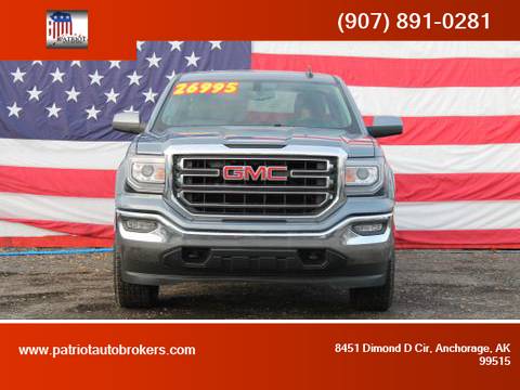 2016 / GMC / Sierra 1500 Crew Cab / 4WD - PATRIOT AUTO BROKERS for sale in Anchorage, AK – photo 3