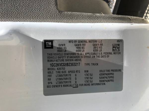 2011 CHEVROLET SILVERADO 2500HD EXTRA LONG BED 4 X 4 UTILITY 6.0 L GAS for sale in GARDENA, TX – photo 14