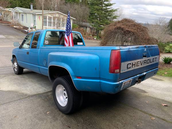 1991 Chevrolet 3500 Dually - cars & trucks - by owner - vehicle... for sale in Mill Creek, WA – photo 3