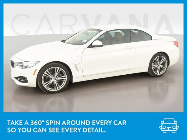 2017 BMW 4 Series 430i xDrive Convertible 2D Convertible White for sale in San Bruno, CA – photo 3