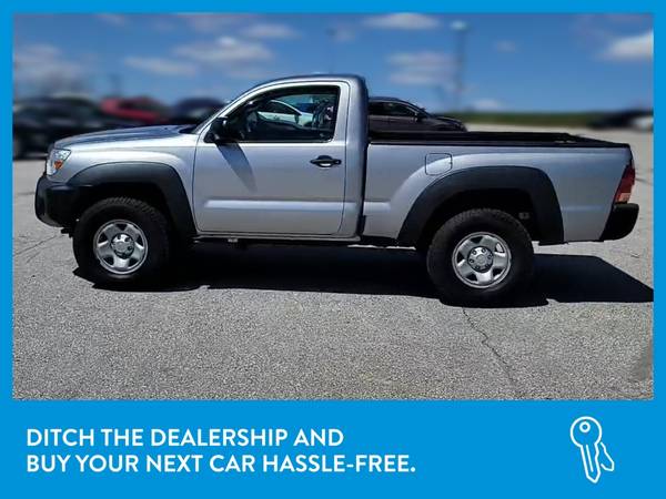 2014 Toyota Tacoma Regular Cab Pickup 2D 6 ft pickup Silver for sale in New Orleans, LA – photo 4