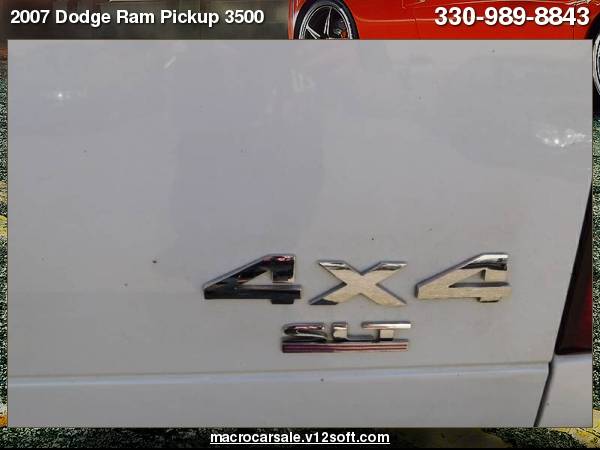 2007 Dodge Ram Pickup 3500 SLT 4x4 4dr Mega Cab 6.3 ft. SB DRW Pickup for sale in Akron, OH – photo 10