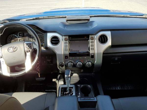 2018 Toyota Tundra CrewMax SR5 Pickup 4D 5 1/2 ft pickup Blue - -... for sale in Visalia, CA – photo 24