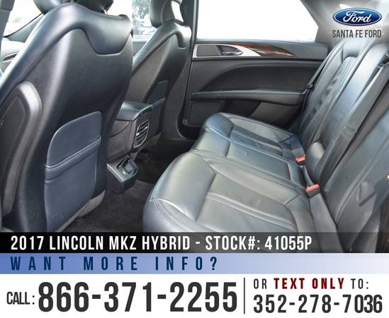 2017 Lincoln MKZ Hybrid Select Touchscreen, SYNC, Remote Start for sale in Alachua, AL – photo 14