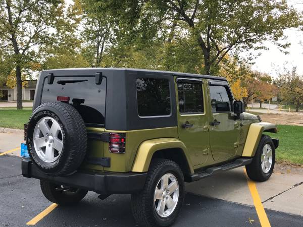 2008 JEEP WRANGLER UNLIMITED SAHARA 4X4 / CLEAN / NO RUST / MUST SEE for sale in Omaha, NE – photo 9