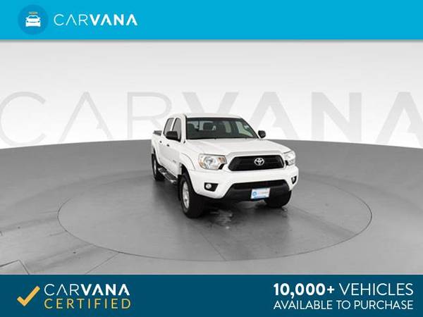 2013 Toyota Tacoma Double Cab PreRunner Pickup 4D 5 ft pickup WHITE - for sale in Chicago, IL